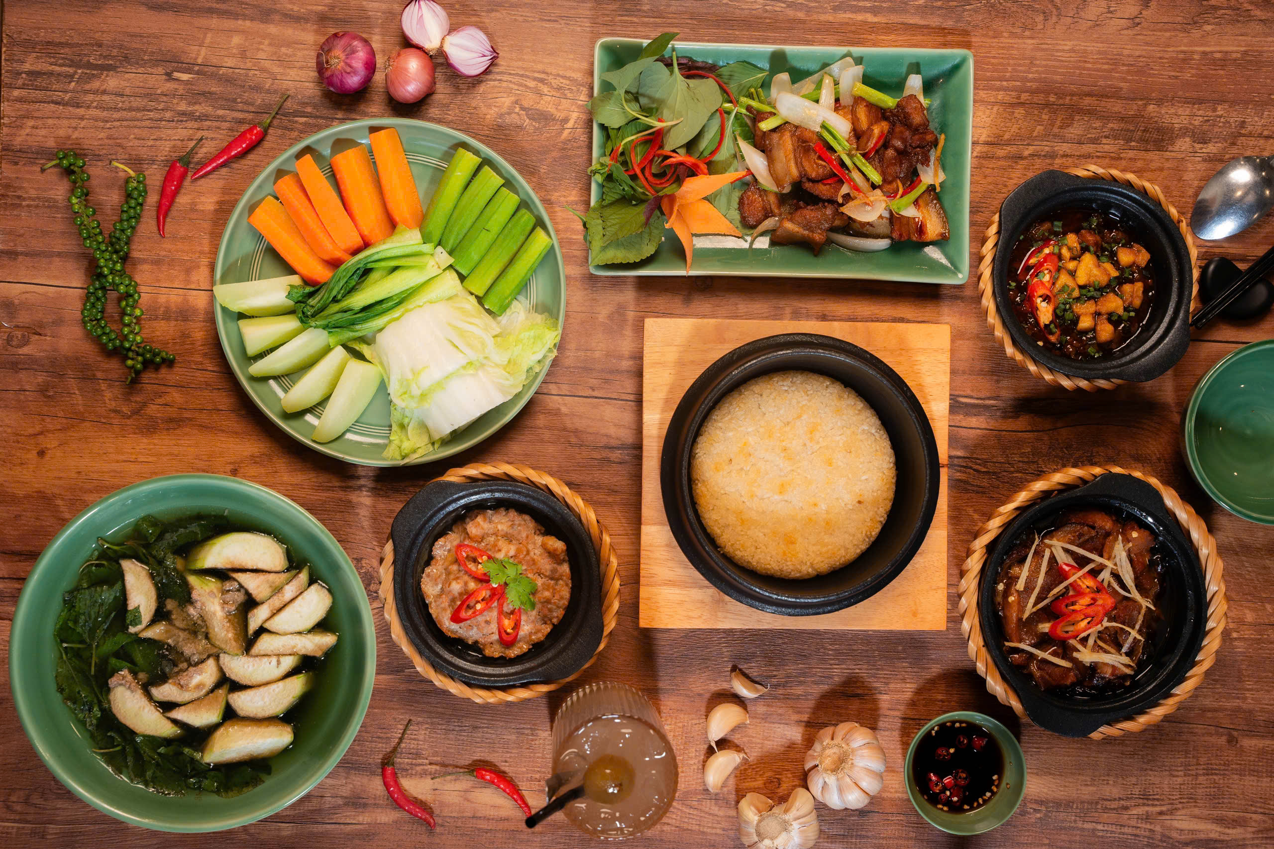 Banner chào mừng đến với Cơm Thố Giòn